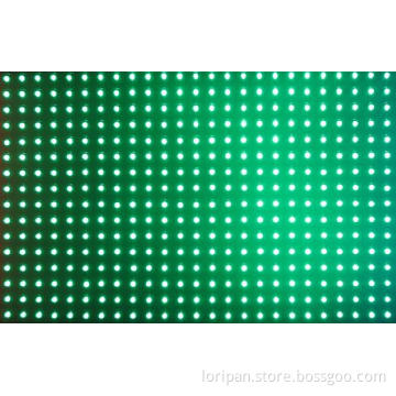 Green Outdoor LED Pharmacy Cross Sign Display
